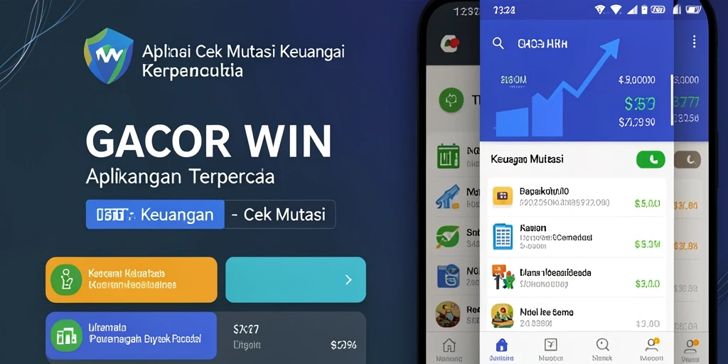 Antarmuka GACORWIN dengan fitur Cek Mutasi yang praktis.