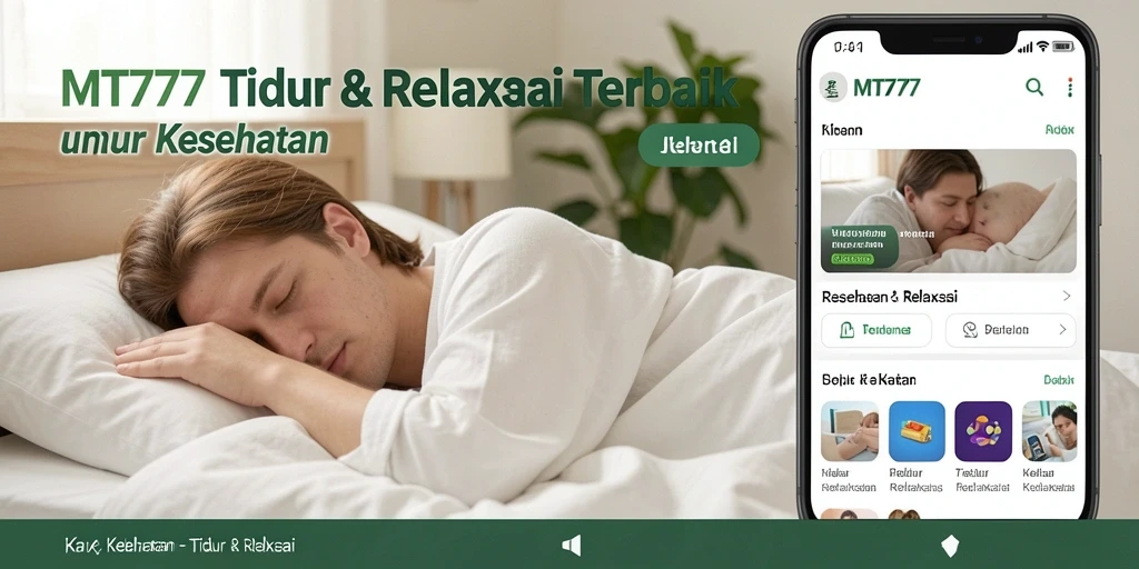 Antarmuka MT777 yang ramah pengguna untuk tidur dan relaksasi.