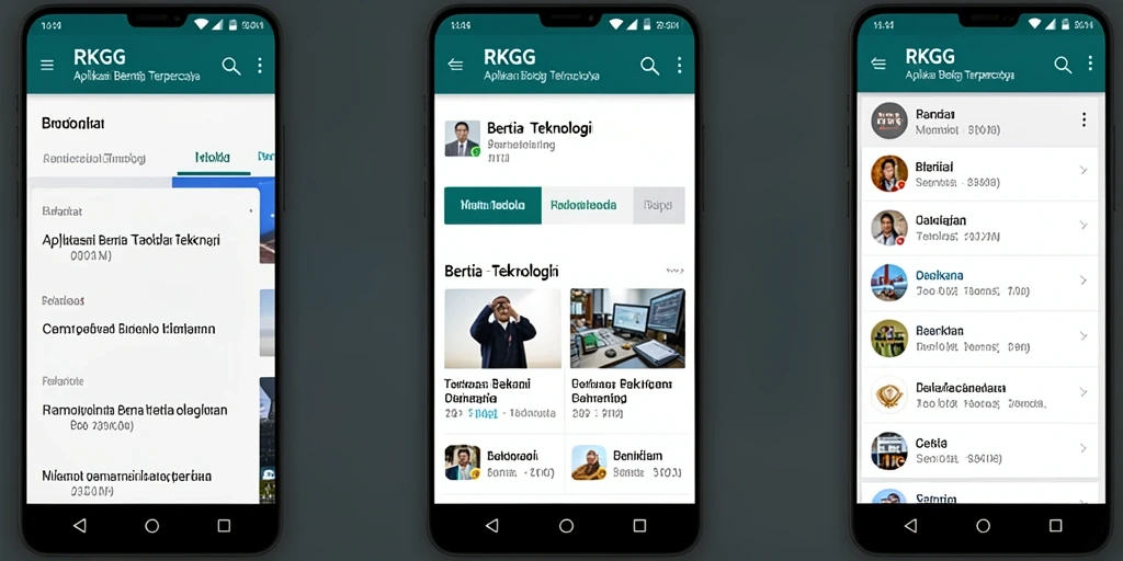 Tampilan antarmuka RKGG yang modern dan informatif.