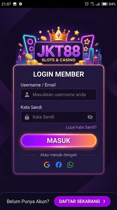 Panduan Masuk Akun jkt88 untuk Pengguna Android